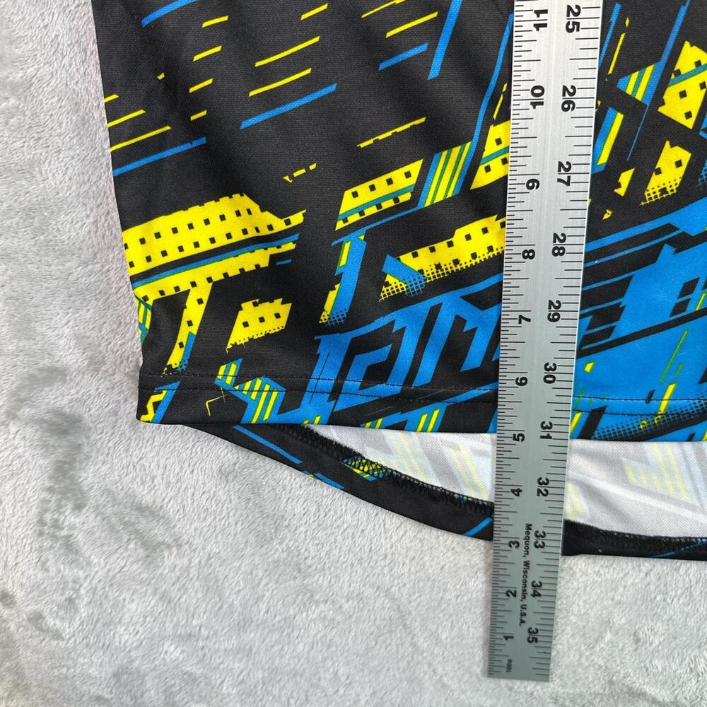 Answer Motocross Jersey Blue Yellow Graphic Racing Dirt Bike MX Shirt Mens XL - Picture 6 of 8